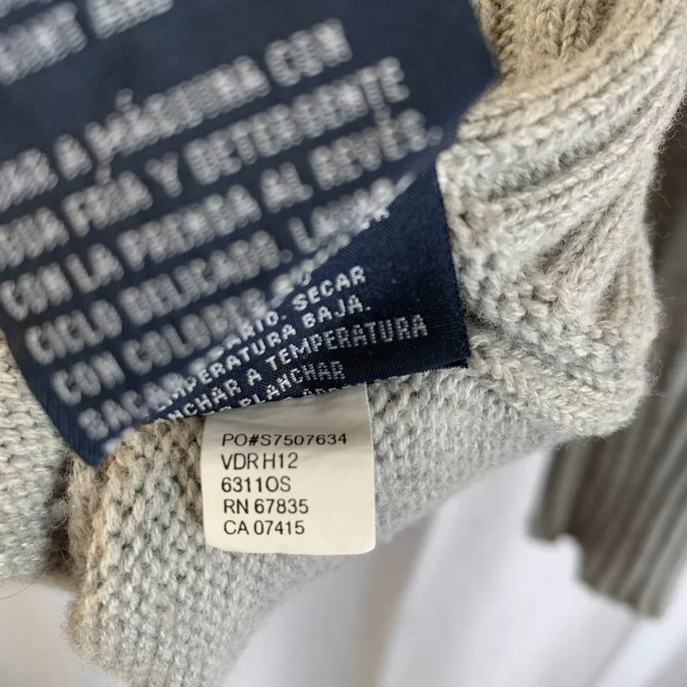 Nautica Cowl Neck Long Sleeve Sweater - Picture 5 of 9